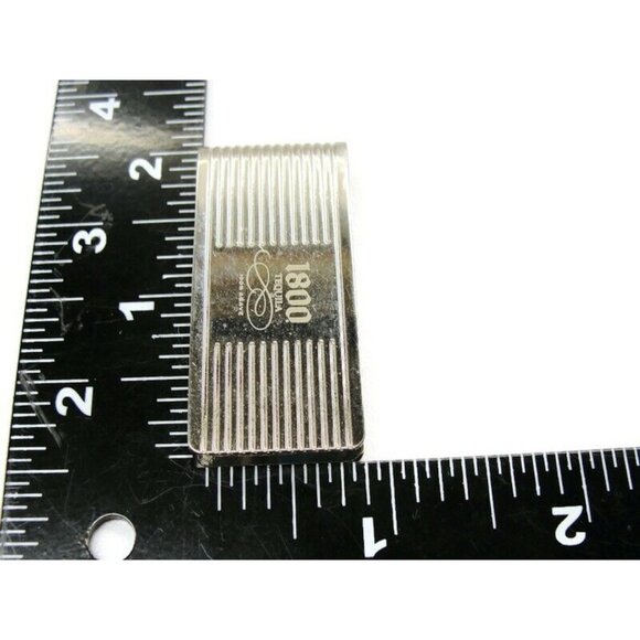 Silver Tone Tequila Money Clip Stainless Wallet Credit Card Cash ID Holder - Picture 9 of 9